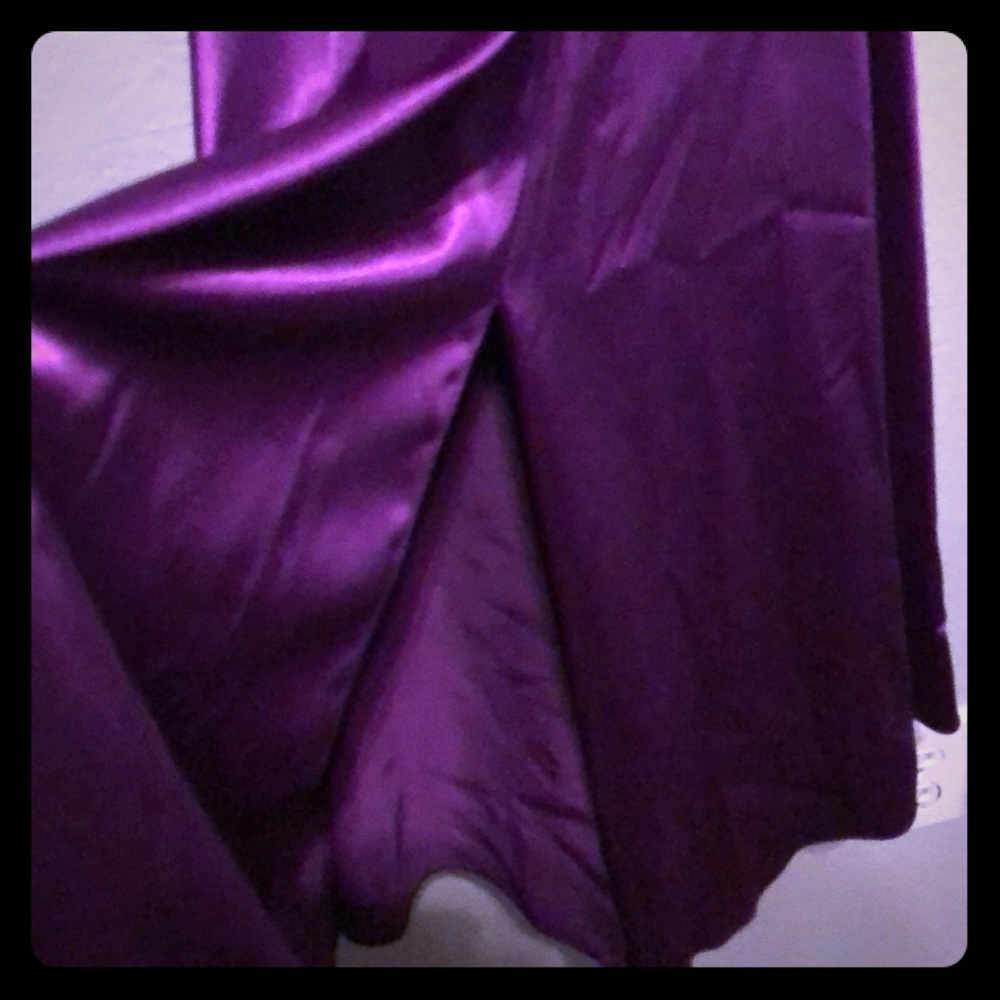 Cache Violet Purple Prom Dress - Picture 9 of 11